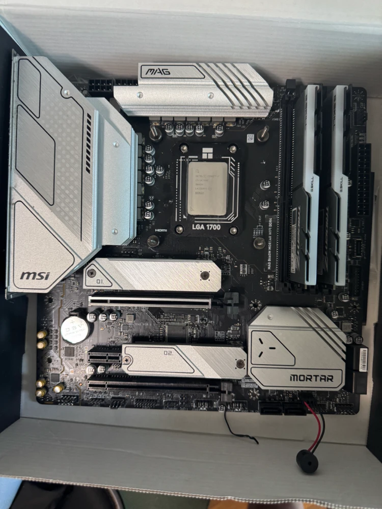 I7 14700k + thermaright 콘택트 프레임 + msi b660m 박격포 WiFi ddr4 + gski - 안심되는 중고거래