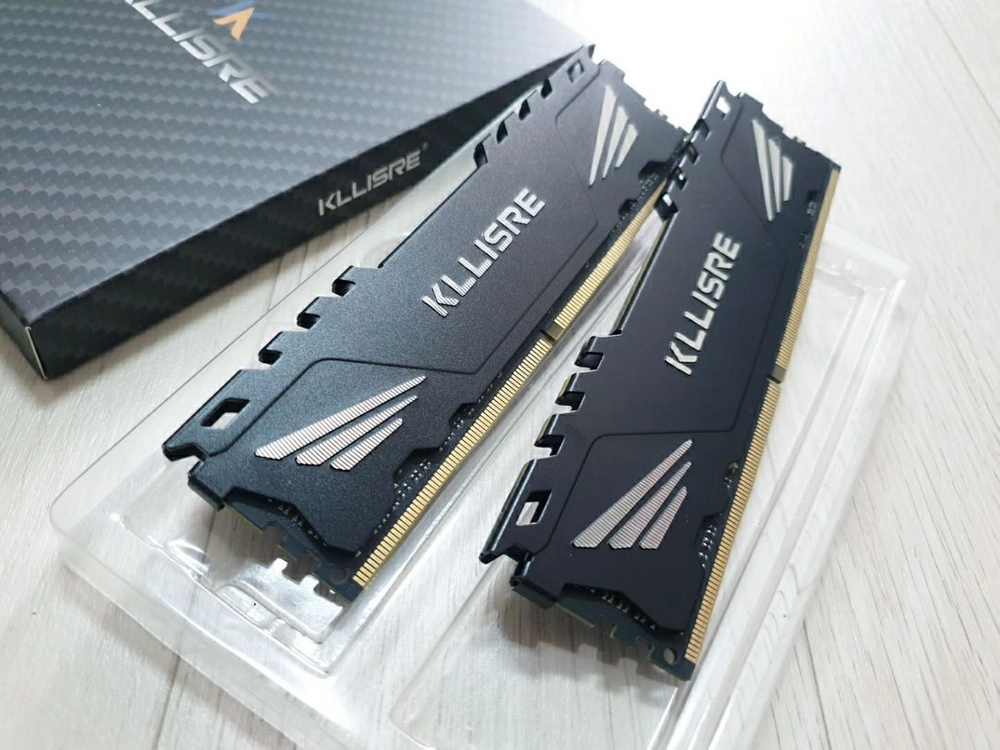 [새제품] DDR4 3200MHz 32GB (16GBx2) 방열판 장착 메모리 블랙 이미지