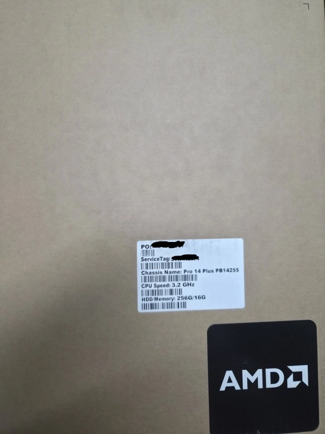 Dell 14 Plus PB14255 (3.2Ghz, SSD 256Gb, RAM 16Gb, Win11) 팝니다 이미지