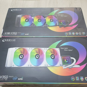 [새제품] Zeromaster V360 ARGB 3열 수냉쿨러 새제품 이미지