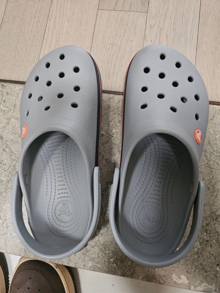 크록스 클래식 클로그 그레이 240mm/쪼리 이미지