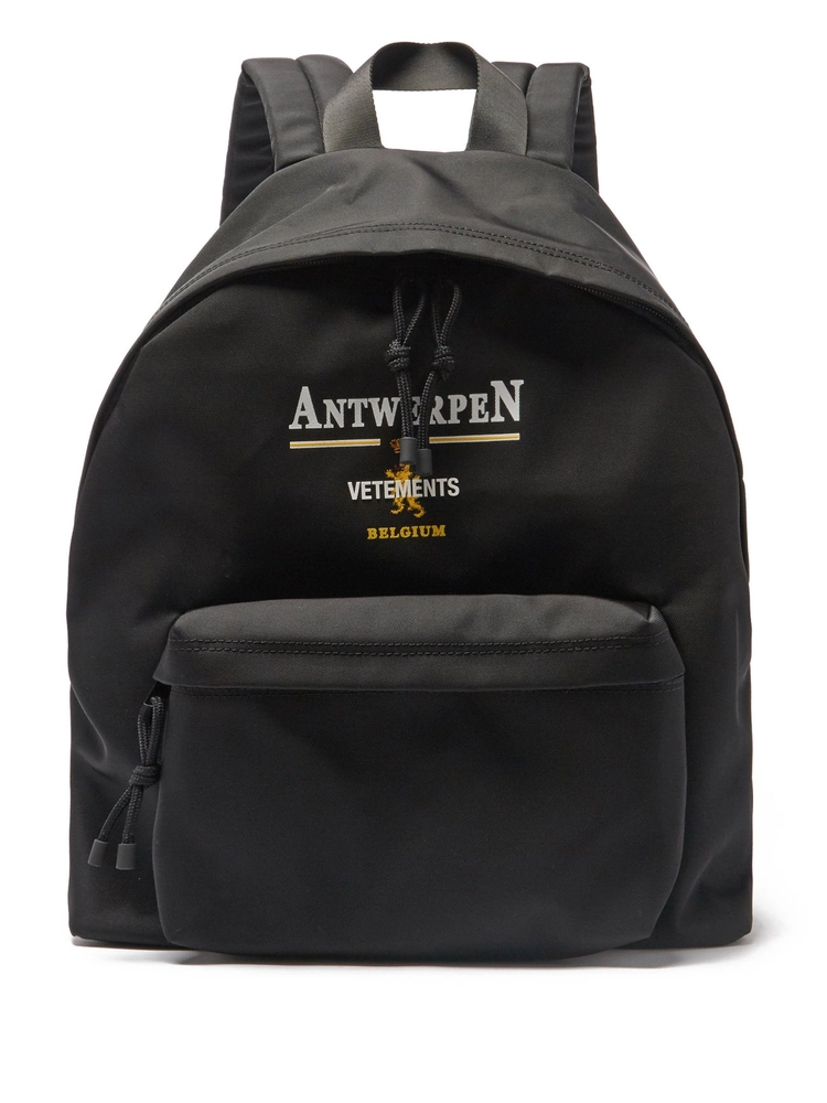 베트멍 앤트워프 로고 백팩 팝니다 vetements antwerp logo backpack 이미지