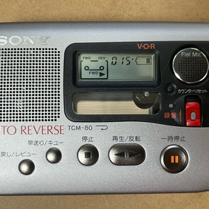 SONY TCM-80 카세트 녹음기 워크맨 소니 tcm80 이미지
