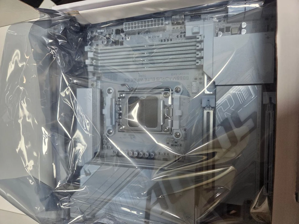B850m aorus elite wifi6e ice am5 이미지