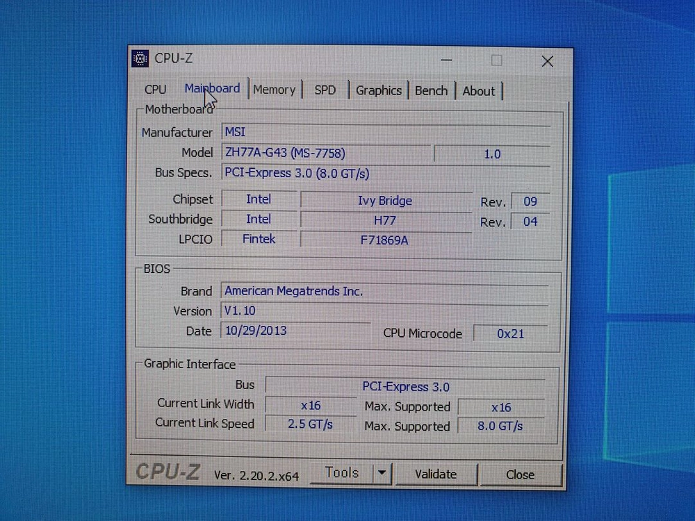 E3-1230 v2 / MSI ZH77A-G43/ RAM 16GB 보드셋 CPU 메인보드 램 i7 2600 3770 이미지