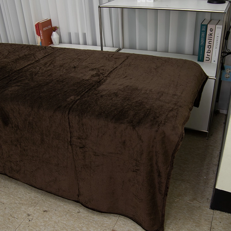 [창고정리새제품] 극세사 이불 브라운색상 새제품 이미지