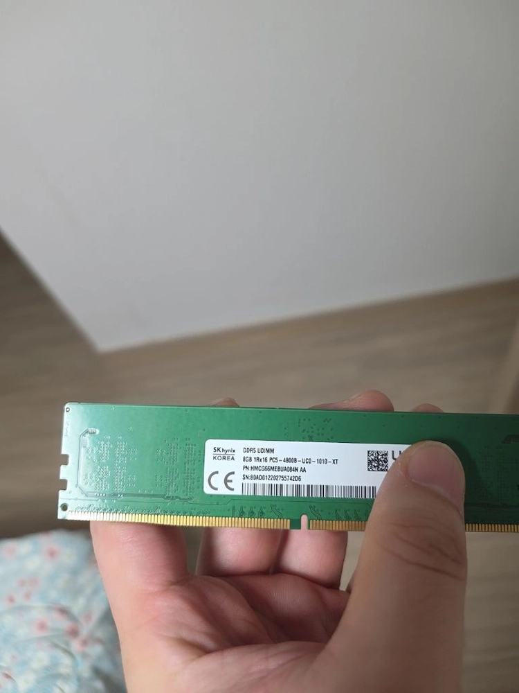 sk하이닉스 ddr5 4800mhz 8gb 1장 이미지