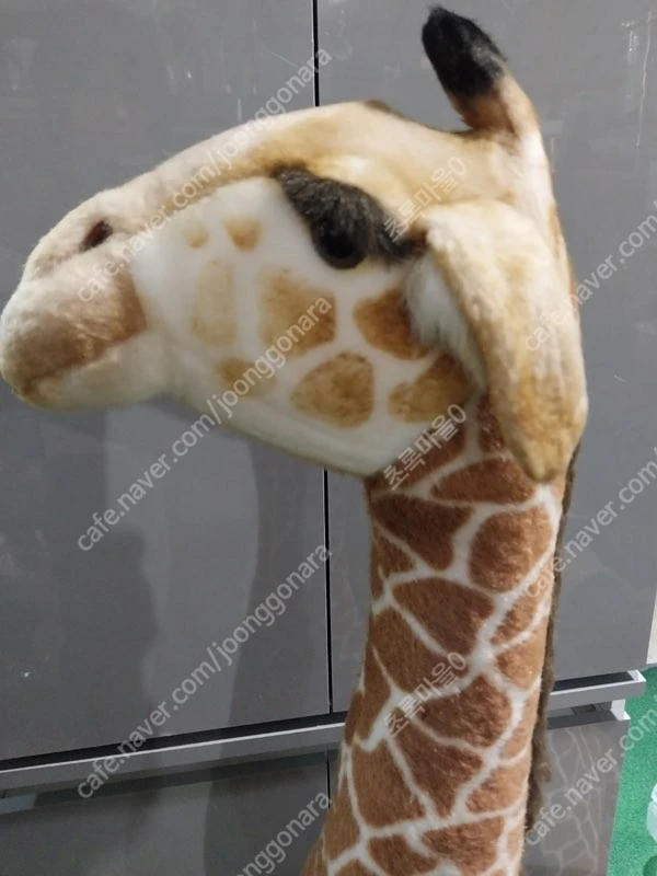정품 한사토이 대형 기린 인형이에요. 이미지