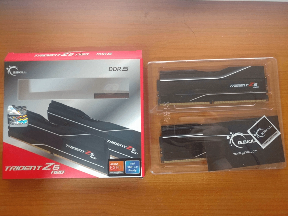 DDR5램) G.SKILL DDR5-6000 CL36 TRIDENT Z5 NEO J (32GB(16Gx2)) 이미지