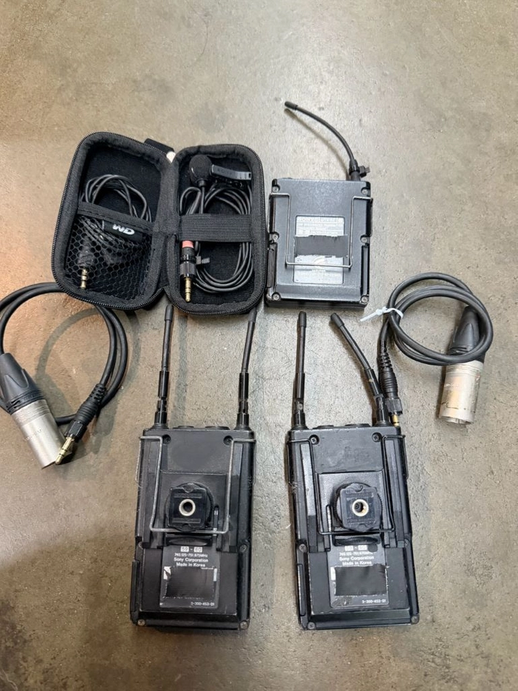 sony 무선마이크 (utx-b2,urx-p2) 이미지