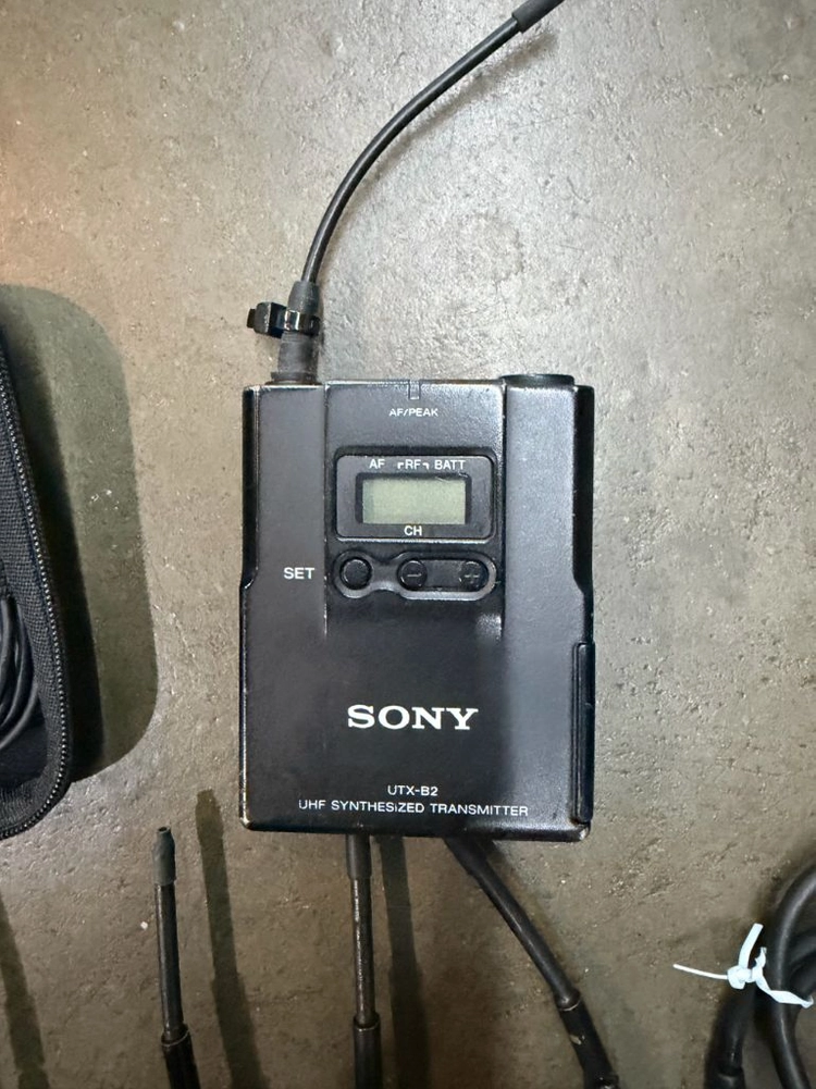 sony 무선마이크 (utx-b2,urx-p2) 이미지