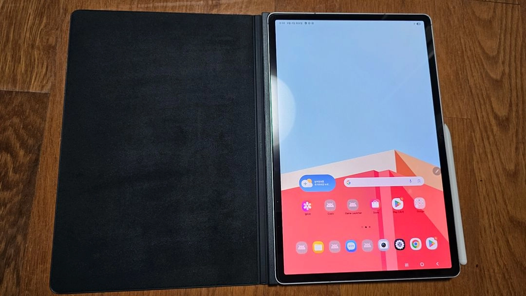갤럭시탭s10 플러스 sm-x820 wifi 256GB, 정품케이스 포함입니다. 이미지