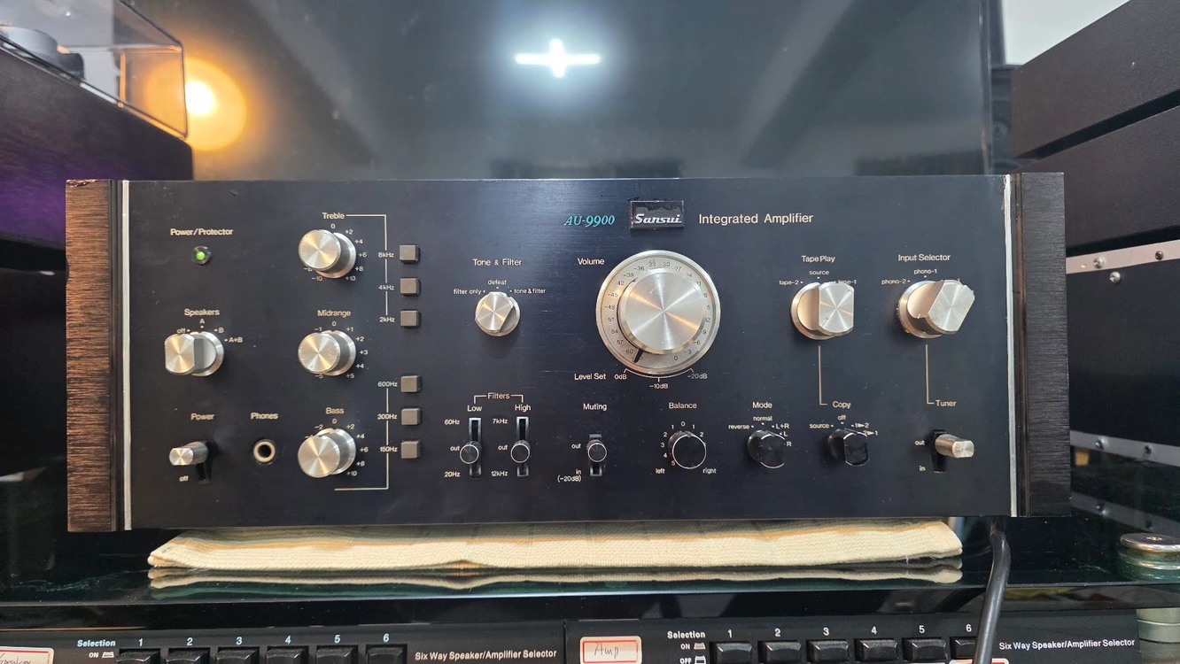 산수이 Sansui AU-9900 인티 앰프 - 안심되는 중고거래