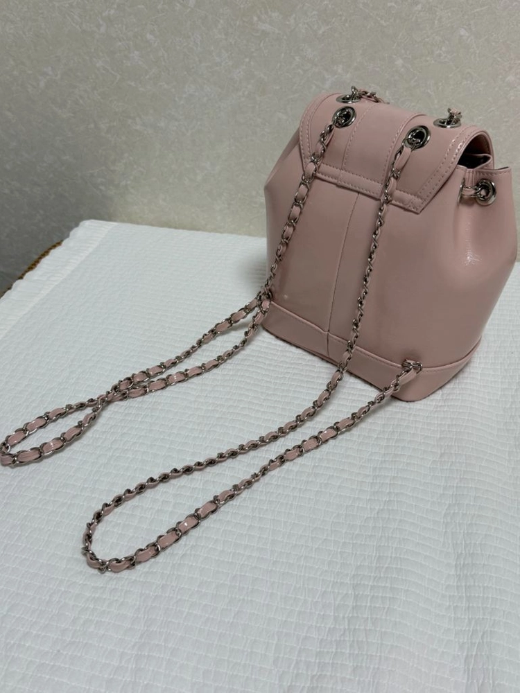 1회실착))정품 카디널레드 하우아백 백팩 뮤트핑크 이미지