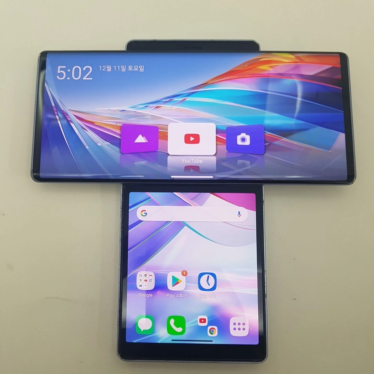서울 LG 윙 (F100,Wing) 일루젼 스카이 128기가 - 안심되는 중고거래