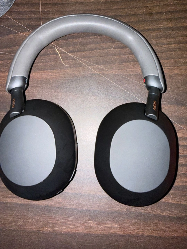 [정품] 소니 SONY WH-1000XM5 블랙 헤드폰 이미지