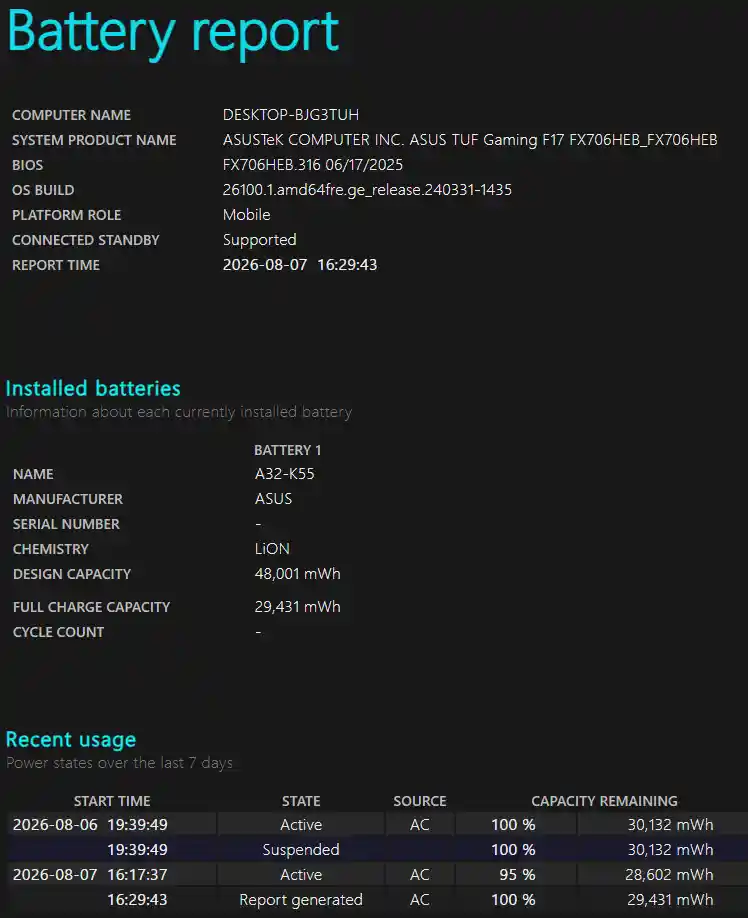 ASUS 17.3인치 RTX 3050Ti 게이밍 노트북 (상태 매우 좋음) 이미지