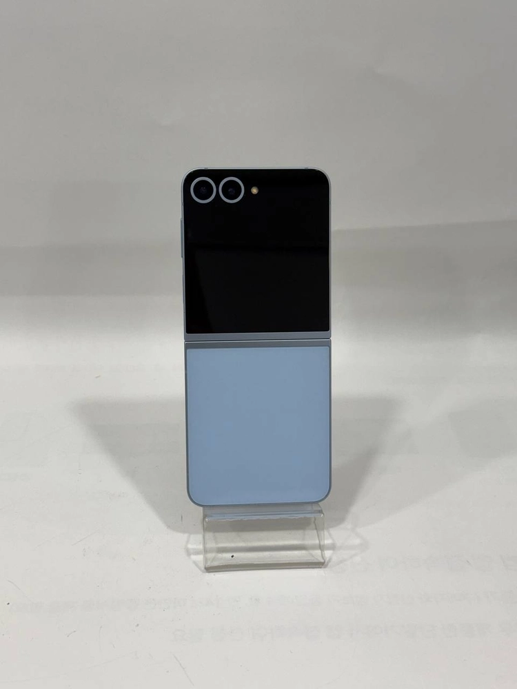 무잔상)갤럭시Z플립6 블루 256GB Y2148 이미지