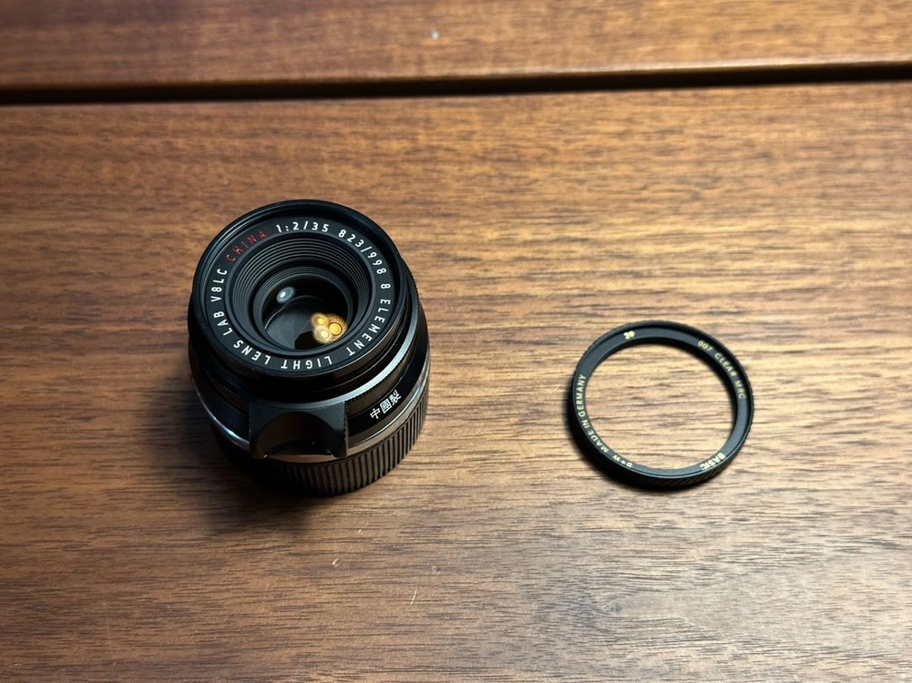 Light Lens LAB M 35mm f2 + bw필터 이미지
