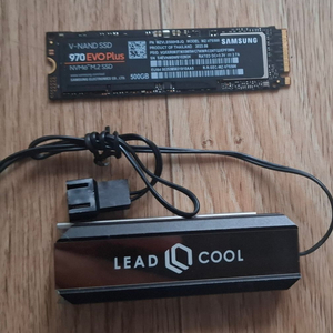 970 evo plus 500GB + 리드쿨 A_RGB 방열판 일괄 팝니다. 이미지