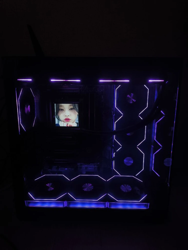 9850X3D 2TB 반본체 게이밍 PC 데스크탑 이미지