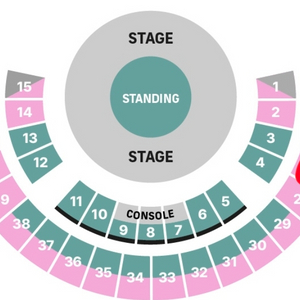 악뮤 콘서트(일) 2층 27구역 2연석 양도 이미지