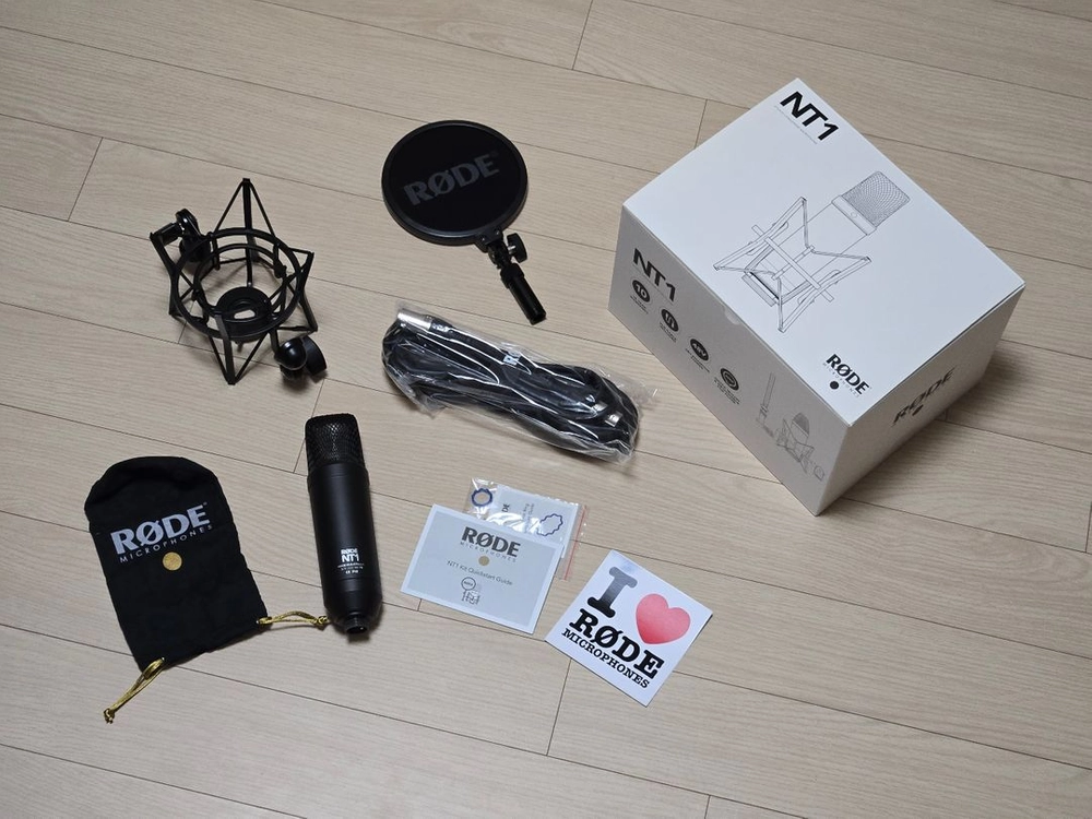 로데 NT1 kit 콘덴서 마이크 S급 풀박스 판매! 이미지