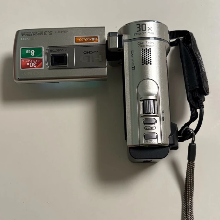 소니 sony HDR-PJ210 빈티지 캠코더 (프로젝터 내장) 이미지
