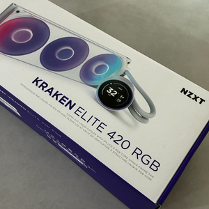 크라켄 420 rgb수냉쿨러 이미지