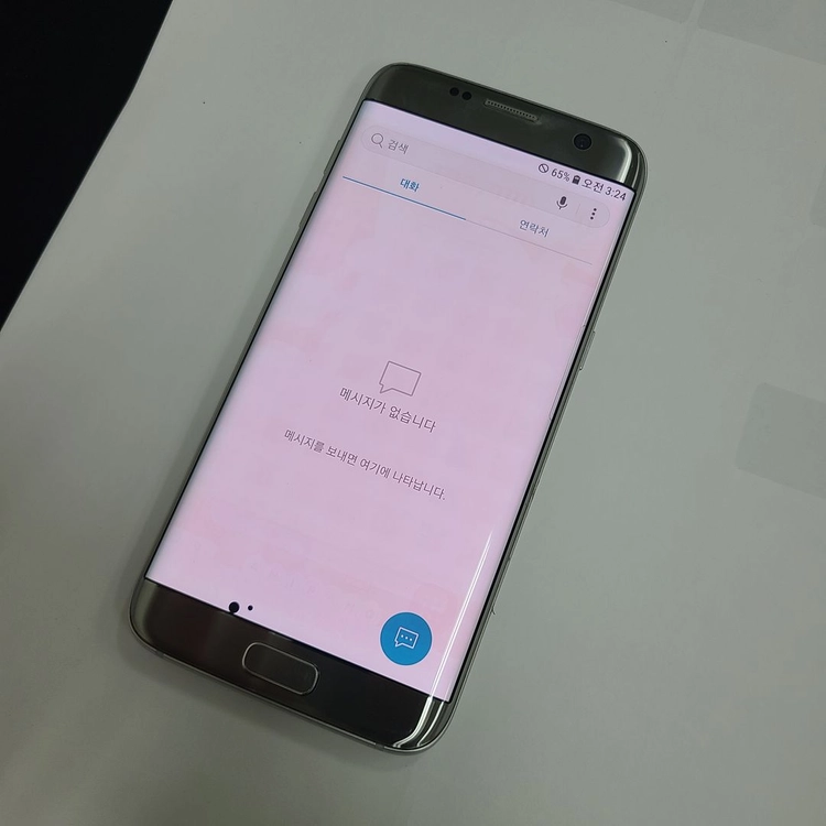 .갤럭시S7엣지 실버 32GB KT 기능정상 중고폰 213466 이미지