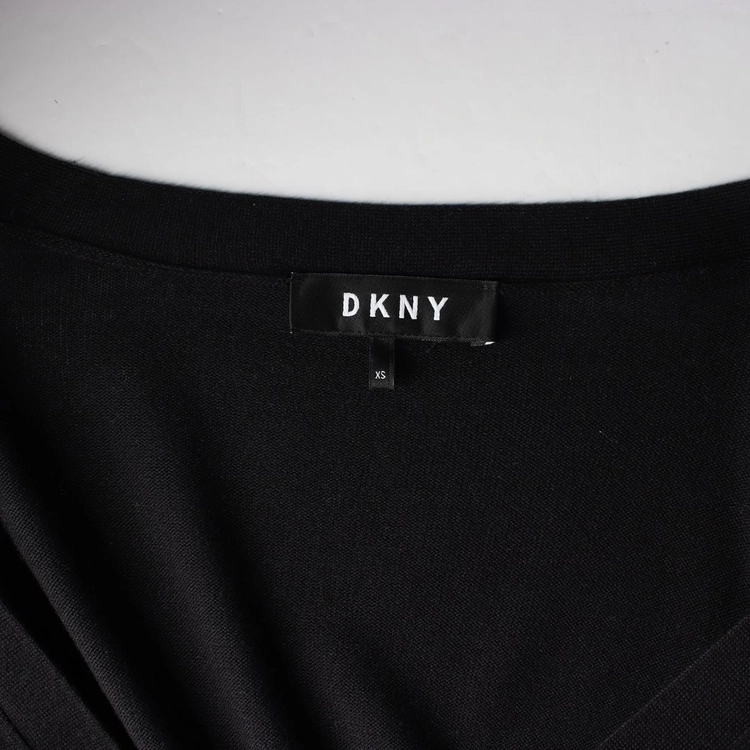 디케이엔와이 DKNY 플로럴 레이스 소매 브이넥 가디건 이미지