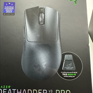 [SS급]급처 데스에더 v3 pro + 8k 처분합니다 데브삼 레이저 마우스 이미지
