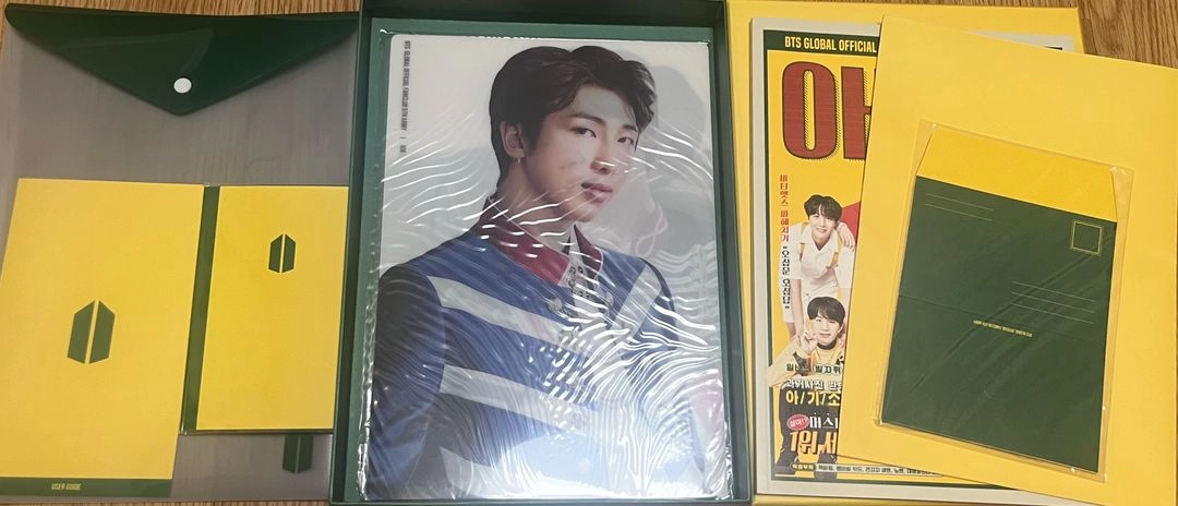 택포) 방탄소년단 아미 5기 공식 팬클럽 키트 이미지
