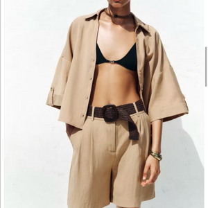 Zara 버뮤다 팬츠 이미지