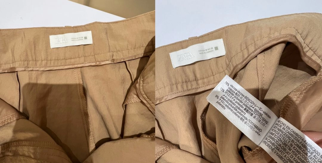 Zara 버뮤다 팬츠 이미지