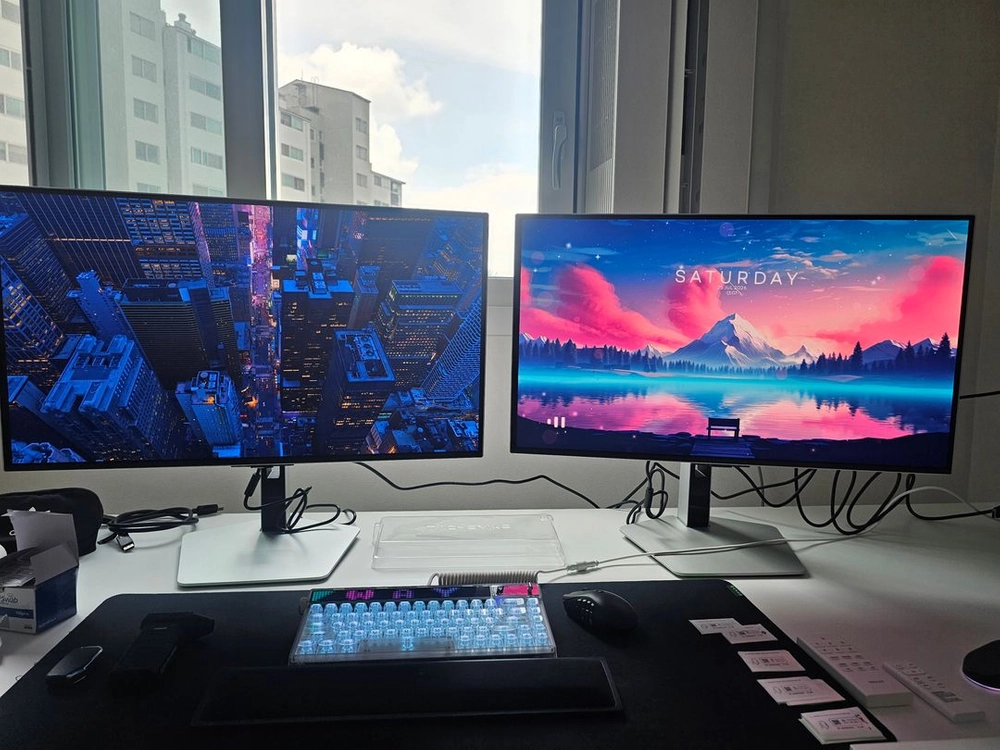 삼성전자 오디세이 OLED G8 G80SH LS32HG800 < 1대 판매 > 이미지