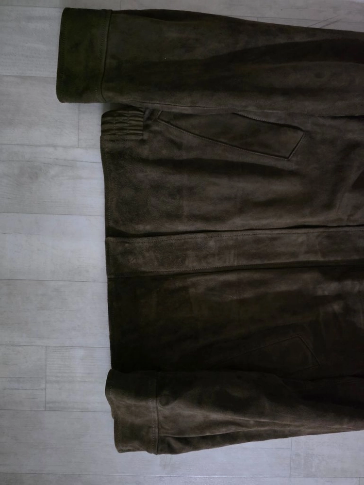 자라 90아카이브 고트 스웨이드 자켓 S 이미지