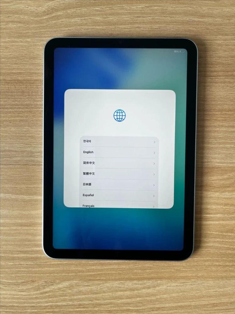 아이패드 미니 7세대 A17 pro 128 wifi 블루 이미지