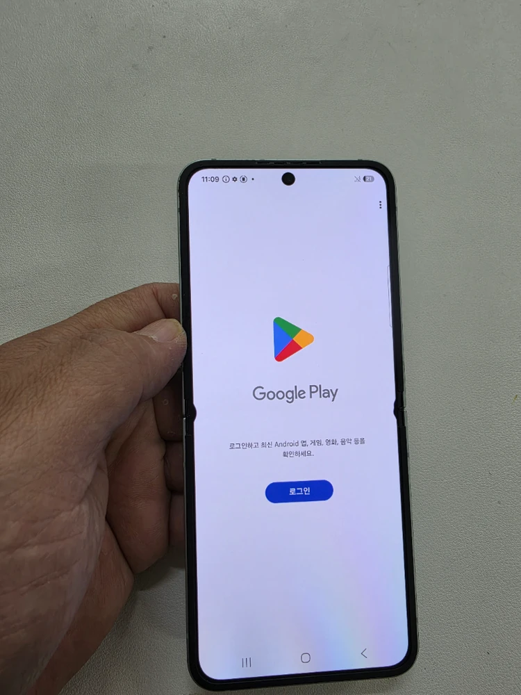 갤럭시 Z플립6 민트 256GB 이미지