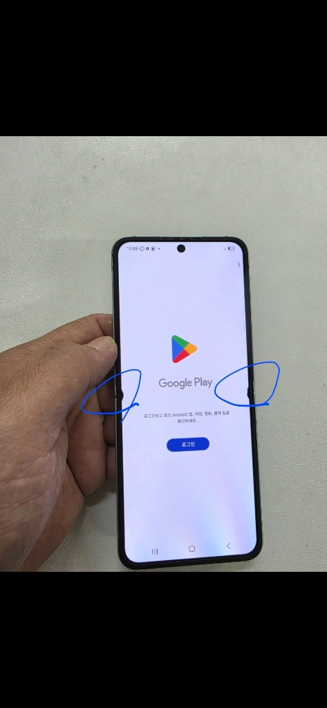 갤럭시 Z플립6 민트 256GB 이미지