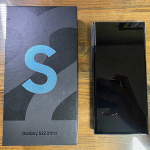 갤럭시 S22 울트라 512GB 그린 풀박스 이미지