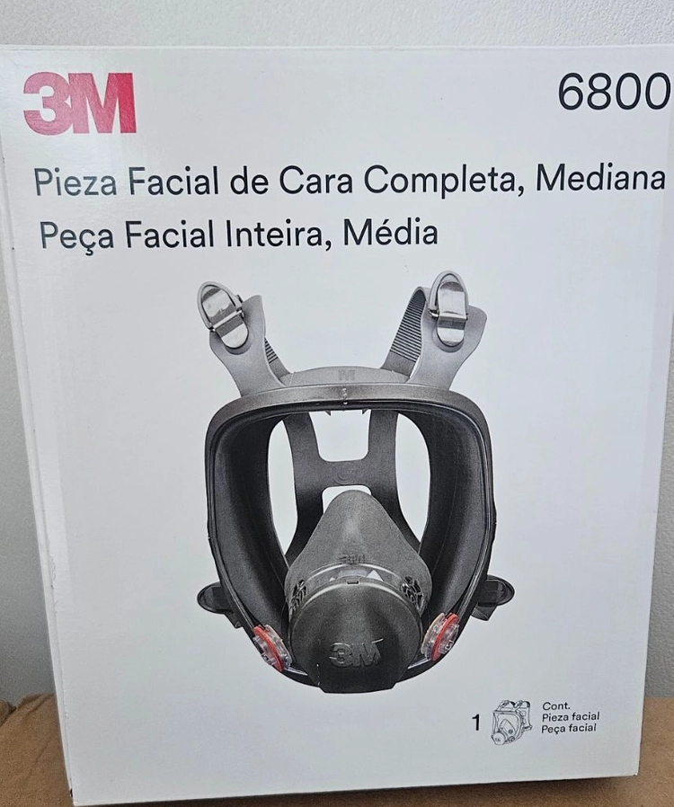 3M 6800 전면형 방독면, 방독마스크 4EA 이미지