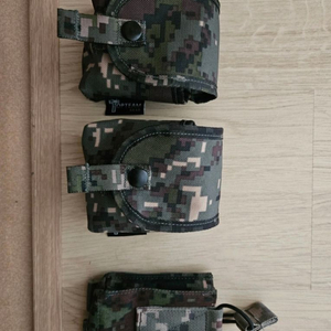 택티컬 파우치 3개입니다.(수류탄, 무전기) 이미지