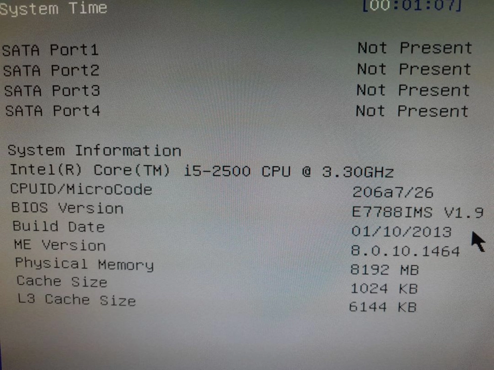 i5 2500 / msi h61m / 8g 보드셋 cpu ddr3 램 ram 메인보드 이미지