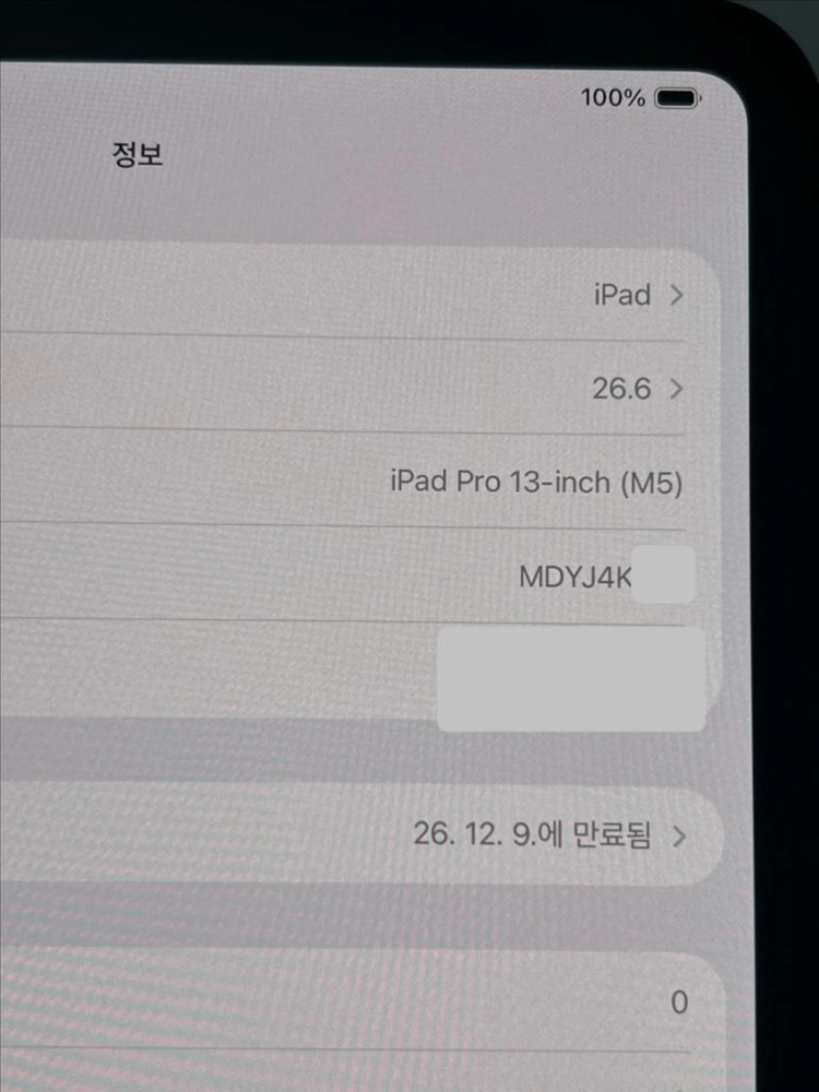 아이패드 프로 13인치 M5 스페이스 블랙 256GB 이미지
