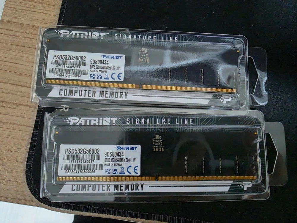 패트리어트 ddr5 5600 32x2 64gb 시그니처 파인인포 정발 팝니다 이미지