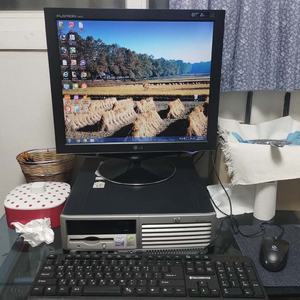 [모니터포함] HP Compaq PC세트 (사은품: 바이올린,캐리어,추가모니터2대,추가본체) 이미지