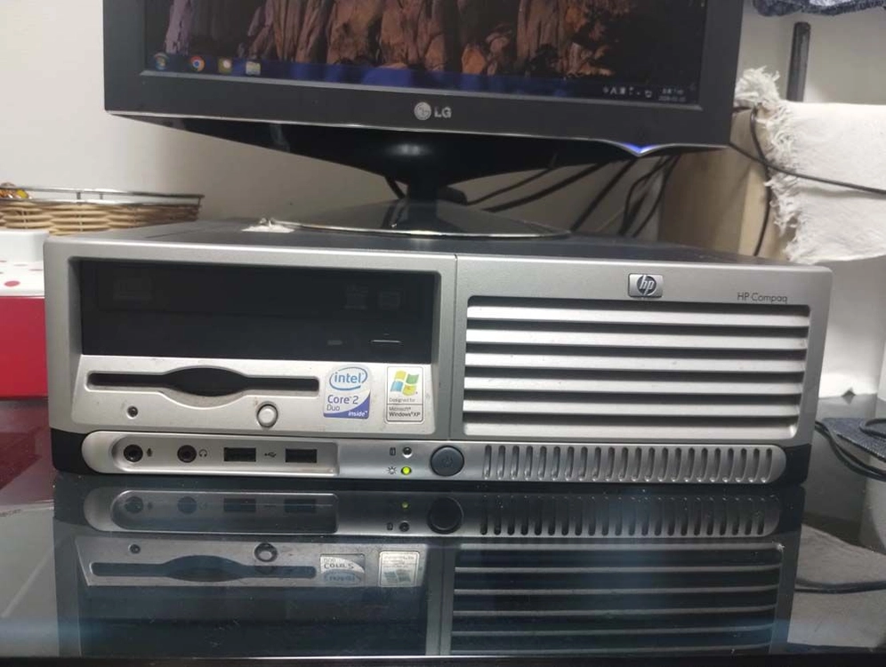 [모니터포함] HP Compaq PC세트 (사은품: 바이올린,캐리어,추가모니터2대,추가본체) 이미지