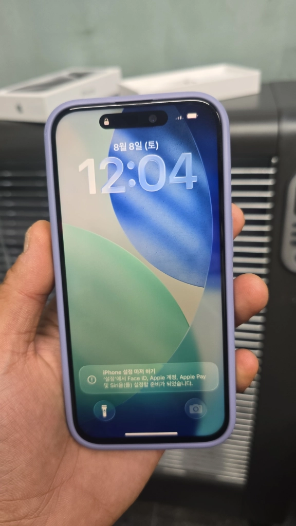 아이폰15 pro 256gb 화이트 새상품급 이미지