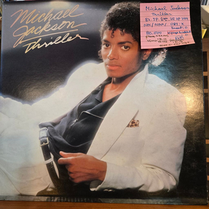 Michael Jackson.thriller.82.JP.초반.NM/NM+.민트급LP 이미지